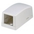 Panduit Caja Mini-Com de 1 Puerto, 0.90" x 1.03"  x 1.89", Blanco  1