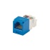 Panduit Jack Mini-Com Categoría 6 UTP de 8 Posiciones para 8 Cables, Azul  1