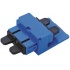 Panduit Módulo Suministrado con Adaptador de Fibra Óptica SC Monomodo Dúplex, Azul  1