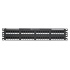 Panduit Panel de Parcheo Cat6a, 48 Puertos RJ-45, 2U, Negro  1