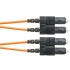 Panduit Cable Fibra Óptica OM2 SC Macho - SC Macho, 3 Metros, Naranja