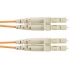Panduit Cable Fibra Óptica Duplex OM1 LC Macho - LC Macho, 1 Metro, Naranja  1