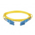 Panduit Cable Fibra Óptica Multimodo OS2 LC Macho - LC Macho, Núcleo 9µm, Cubierta 125µm, 15 Metros, Amarillo - Imagen adicional 1