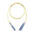 Panduit Cable Fibra Óptica Monomodo OS2 LC Hembra - SC Hembra, Núcleo 9µm, Cubierta 125µm, 5 Metros, Amarillo
