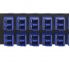 Panduit Panel de 12 Adaptadores de Fibra Óptica LC, Azul  1