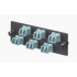 Panduit Panel de 6 Adaptadores de Fibra Óptica LC Dúplex Multimodo, Azul  1