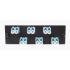 Panduit Panel de 6 Adaptadores de Fibra Óptica LC Dúplex Multimodo, Azul  2