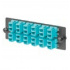 Panduit Panel Adaptador de Fibra Óptica FAP6WEIDLCZ, 6 Conectores, LC, Multimodo   1