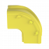 Panduit Bajada Vertical Exterior 90°, para Canaletas de 6x4, ABS, Amarillo  2