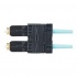 Panduit Conector de Fibra Óptica SC Multimodo, OM4, Negro  1