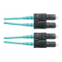 Panduit Cable Fibra Óptica Multimodo OM3 de 2 Fibras SC Macho - SC Macho, 8 Metros, Aqua  1