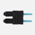 Panduit Cable de Fibra Óptica OM3 SC Macho - SC Macho, 2 Metros, Turquesa  1