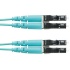 Panduit Cable Fibra Óptica OM3 2x LC Macho - 2x LC Macho, 20 Metros, Azul
