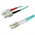 Panduit Cable Fibra Óptica OM3 LC Macho - SC Macho, 3 Metros, Turquesa  1