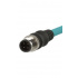 Panduit Cable Patch Cat5e S-FTP M12 Macho - M12 Macho, 1 Metro, Azul  1