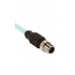 Panduit Cable Patch Cat6A SF-UTP Blindado M12 Macho - M12 Macho, 1 Metro, Azul  1