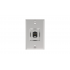 Panduit Placa para Pared KWPK5E, 1 Puerto, 1 Pieza, Gris
