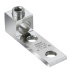 Panduit Terminal 2 Orificios, Tipo LAMA, para Perno de 1/2", Aluminio, 6 Piezas  1
