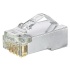 Panduit Conector Cat5e RJ45, Transparente, 100 Piezas  1