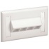 Panduit Placa Horizontal 4 Puertos, Blanco  1