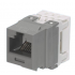 Panduit Jack de Red Cat6e de 8 Posiciones, RJ-45, Gris  1