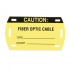 Panduit Etiqueta para Cables Autolaminable, Negro/Amarillo  1