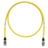 Panduit Cable Patch Cat6a FTP Blindado RJ-45 Macho - RJ-45 Macho, 2 Metros, Amarillo  1