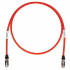 Panduit Cable Patch Cat6a S/FTP Blindado RJ-45 Macho - RJ-45 Macho, 1.5 Metros, Rojo