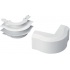 Panduit Esquinero Exterior para Ducto T45, Blanco  1
