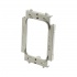 Panduit Placa de Pared, 1 Puerto, Gris