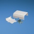 Panduit Transición Plástica de Canaleta T-70 a LD y T-45, Blanco