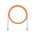 Panduit Cable Patch Cat6 UTP RJ-45 Macho - RJ-45 Macho, 7.62 Metros, Naranja