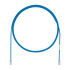 Panduit Cable Patch Cat6A UTP, RJ-45 Macho - RJ-45 Macho, 3 Metros, Azul