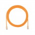 Panduit Cable Patch Cat6a UTP RJ-45 Macho - RJ-45 Macho, 30cm, Naranja