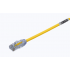 Panduit Cable Patch Cat6a UTP RJ-45 Macho - RJ-45 Macho, 60cm, Amarillo