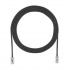 Panduit Cable Patch Cat6a UTP RJ-45 Macho - RJ-45 Macho, 1.8 Metros, Negro