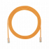 Panduit Cable Patch Cat6a UTP 28AWG RJ-45 Macho - RJ-45 Macho, 2.13 Metros, Naranja  1