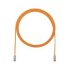 Panduit Cable Patch Cat6 UTP RJ-45 Macho - RJ-45 Macho, 20cm, Naranja  1