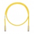 Panduit Cable Patch Cat6a UTP, RJ-45 Macho - RJ-45 Macho, 1.5 Metros, Amarillo
