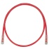 Panduit Cable Patch Cat6 UTP RJ-45 Macho - RJ-45 Macho, 30cm, Rojo