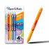 Paper Mate Bolígrafo de Gel 2205628, Punto Mediano 0.7mm, Multicolor, 4 Piezas  1