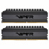 Kit Memoria RAM Patriot Viper 4 BLACKOUT DDR4, 3600MHz, 32GB (2 x 16GB), Non-ECC, CL18, XMP  1