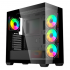 Gabinete PC Gamer YRDEN XZ-140, Midi-Tower, ATX/Micro-ATX/Mini-ITX, USB 2.0/3.0, sin Fuente, 3 Ventiladores Instalados, Negro  1