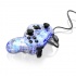 PDP Controller AfterGlow AP.1 para PS3, con Cables, Azul/Transparente  2