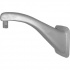 Pelco Soporte de Pared/Poste para Cámara Domo, hasta 30kg, Gris  1