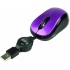 Mini Mouse Perfect Choice Optico PC-043942, Alámbrico, 1000DPI, USB, Morado