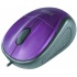 Mouse Perfect Choice Óptico PC-044116, con Cables, 800DPI, Violeta