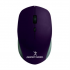 Mouse Perfect Choice Óptico PC-045113, Inalámbrico, USB, 2200DPI, Morado  1