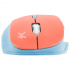 Mouse Ergonómico Perfect Choice Óptico Thumb, RF Inalámbrico, 1600DPI, Azul/Naranja  4