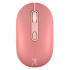 Mouse Ergonómico Perfect Choice Colori, Inalámbrico, Óptico, 1.600DPI, RF Inalámbrico/Bluetooth, Rosa  1